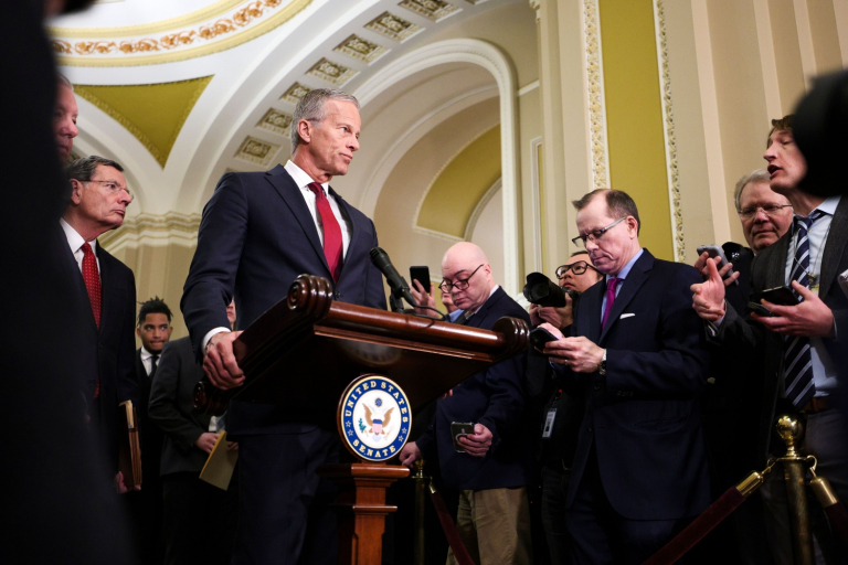 Senate Majority Leader Thune Speaks at Dakotafest on a Variety of Issues