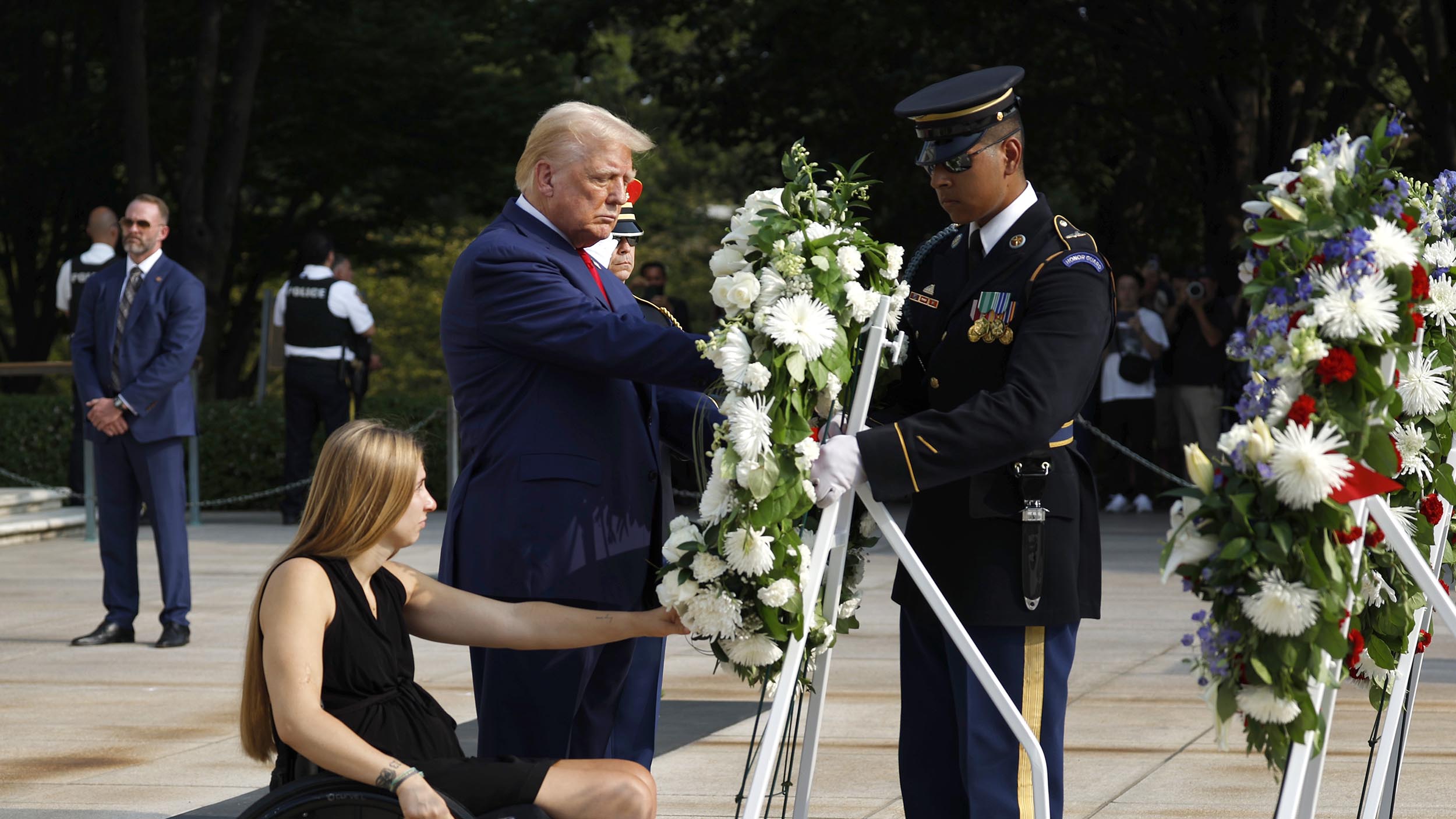 Trump rebukes Harris and Biden on anniversary of Afghanistan bombing that killed 13 service members