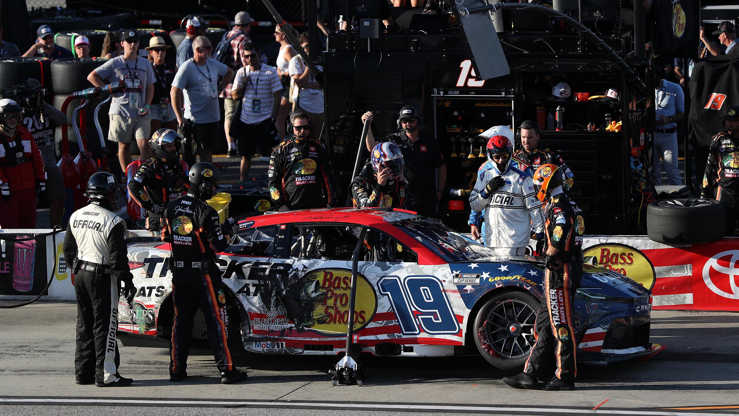 Martin Truex Jr. makes NASCAR playoffs after crashing out early at Darlington