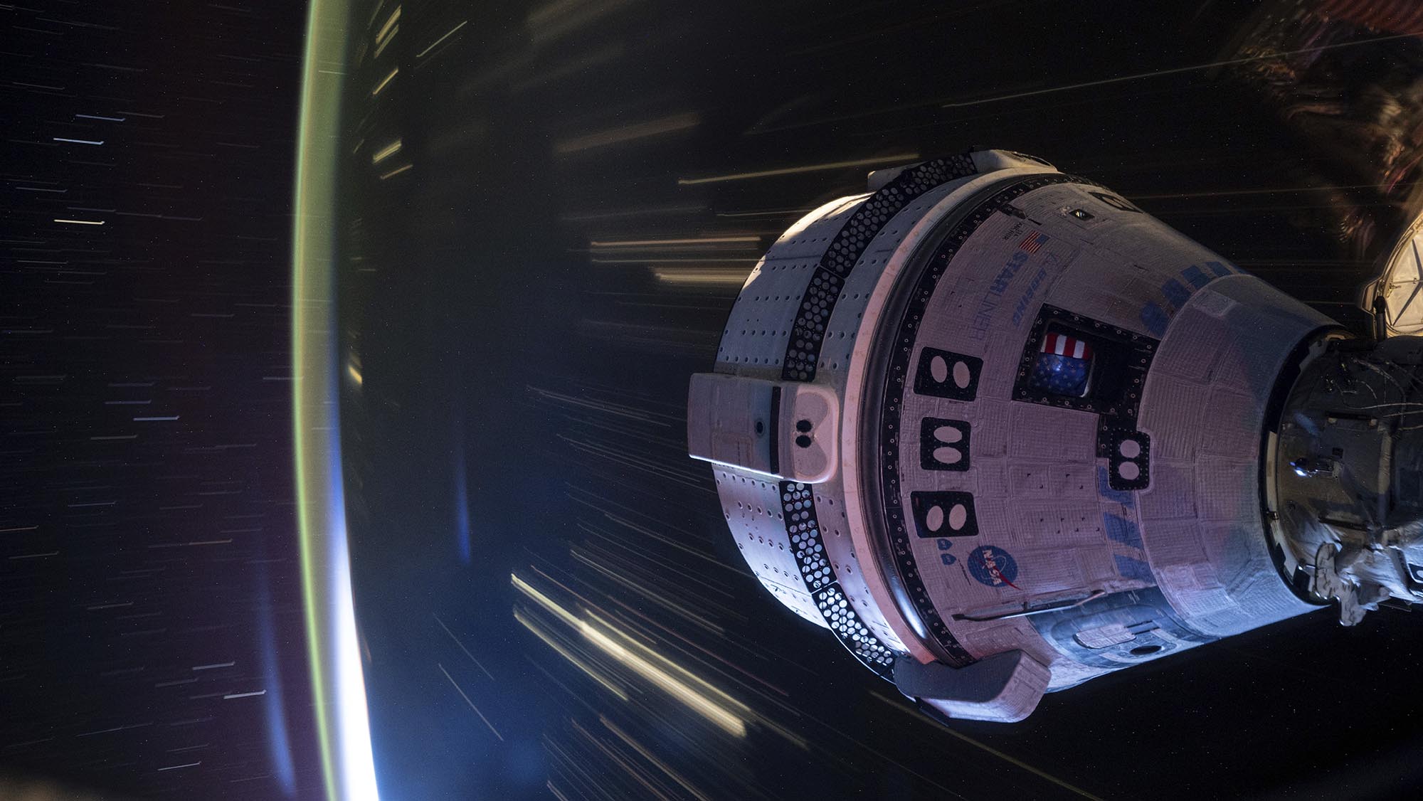 Boeing will fly its empty capsule back to Earth soon. Two NASA astronauts will stay behind