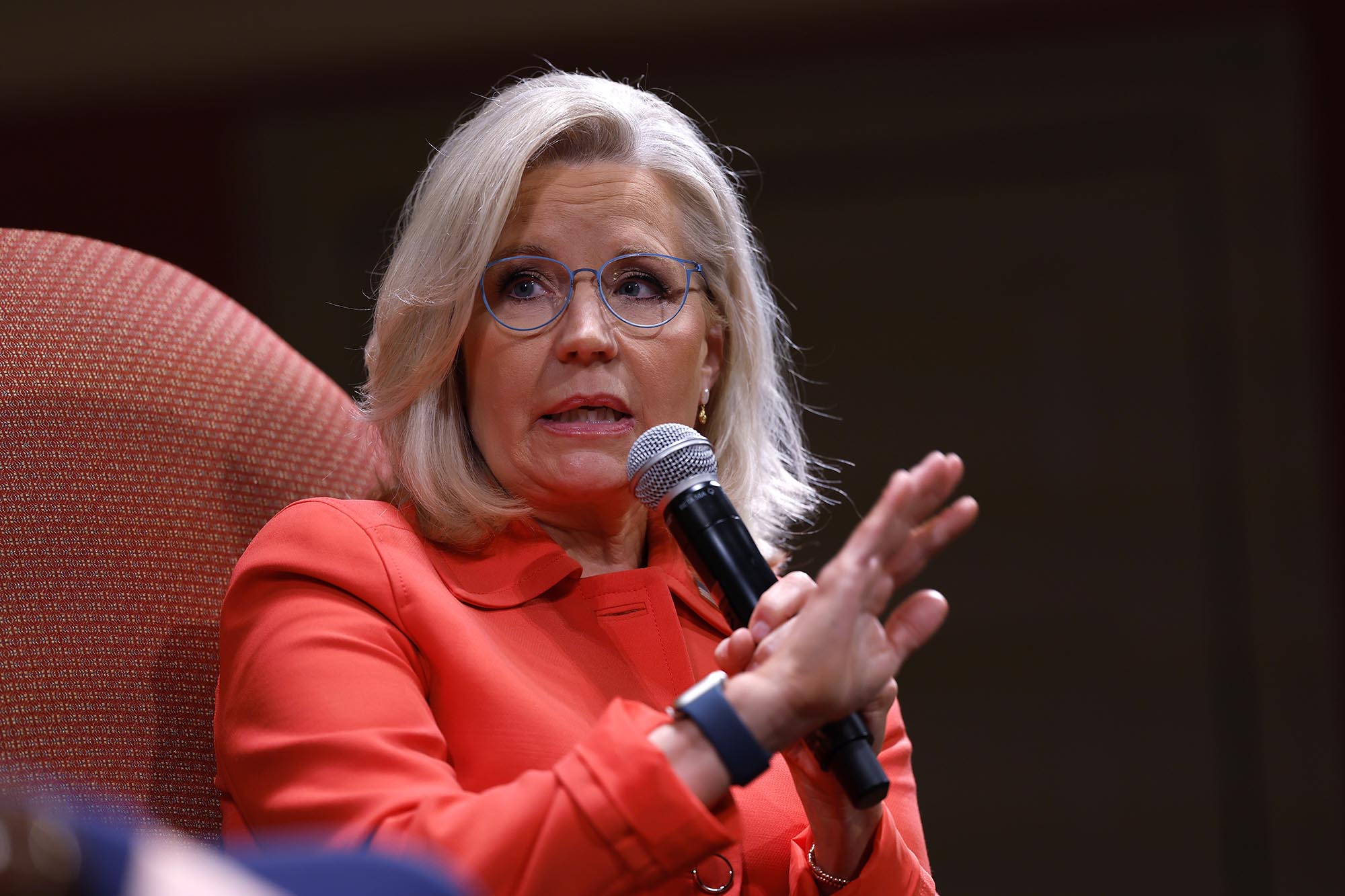 Republican Liz Cheney endorses Kamala Harris at Duke University event