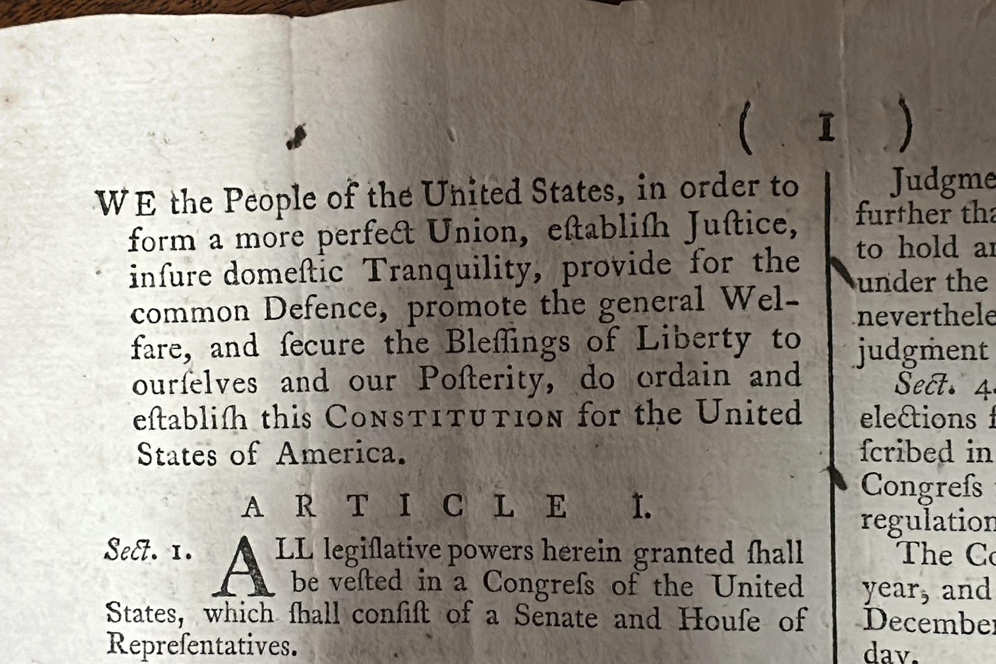 A rare copy of the US Constitution went missing for centuries. Now it’s being auctioned in Asheville for millions