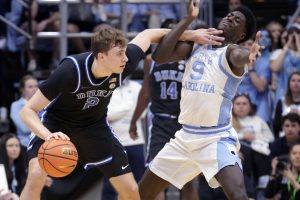 Duke freshman Cooper Flagg is headed to the NBA as the favorite to be the No. 1 overall draft pick
