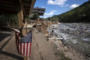The scars from Hurricane Helene are healing slowly in this Appalachian tourist town