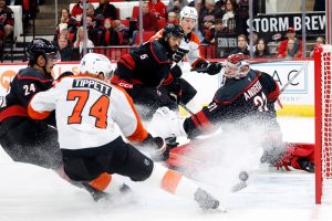 Jarvis scores winner late in OT as Hurricanes top Flyers 4-3