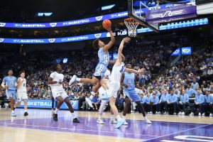No. 25 North Carolina guard Seth Trimble breaks arm in team workout