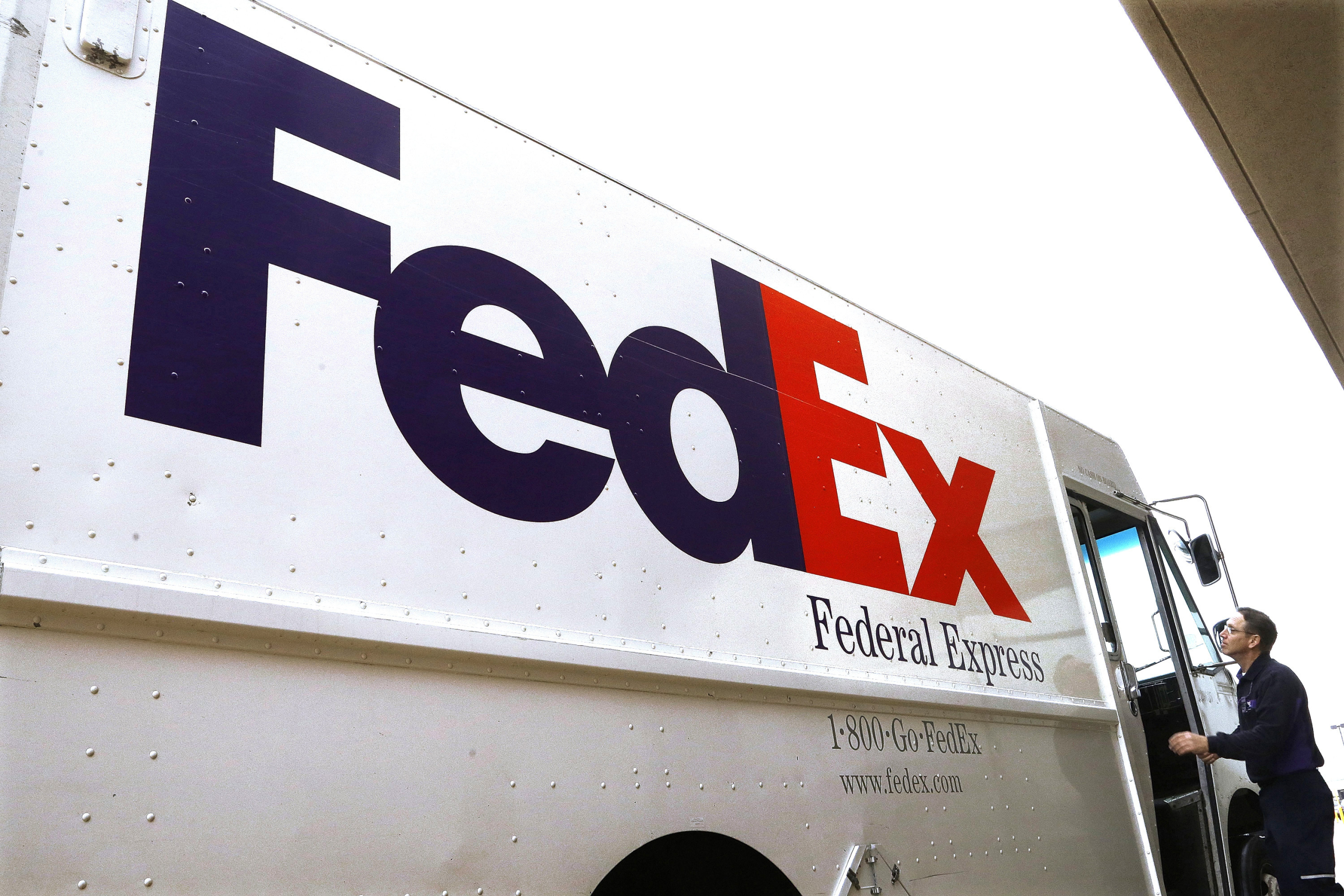FedEx cargo plane makes emergency landing following bird strike and engine fire