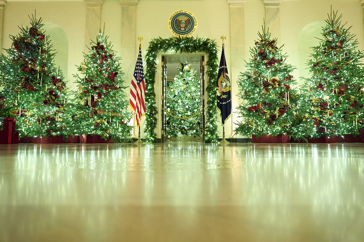 Melania Trump reveals White House holiday decorations and her theme, ‘Home Is Where the Heart Is’