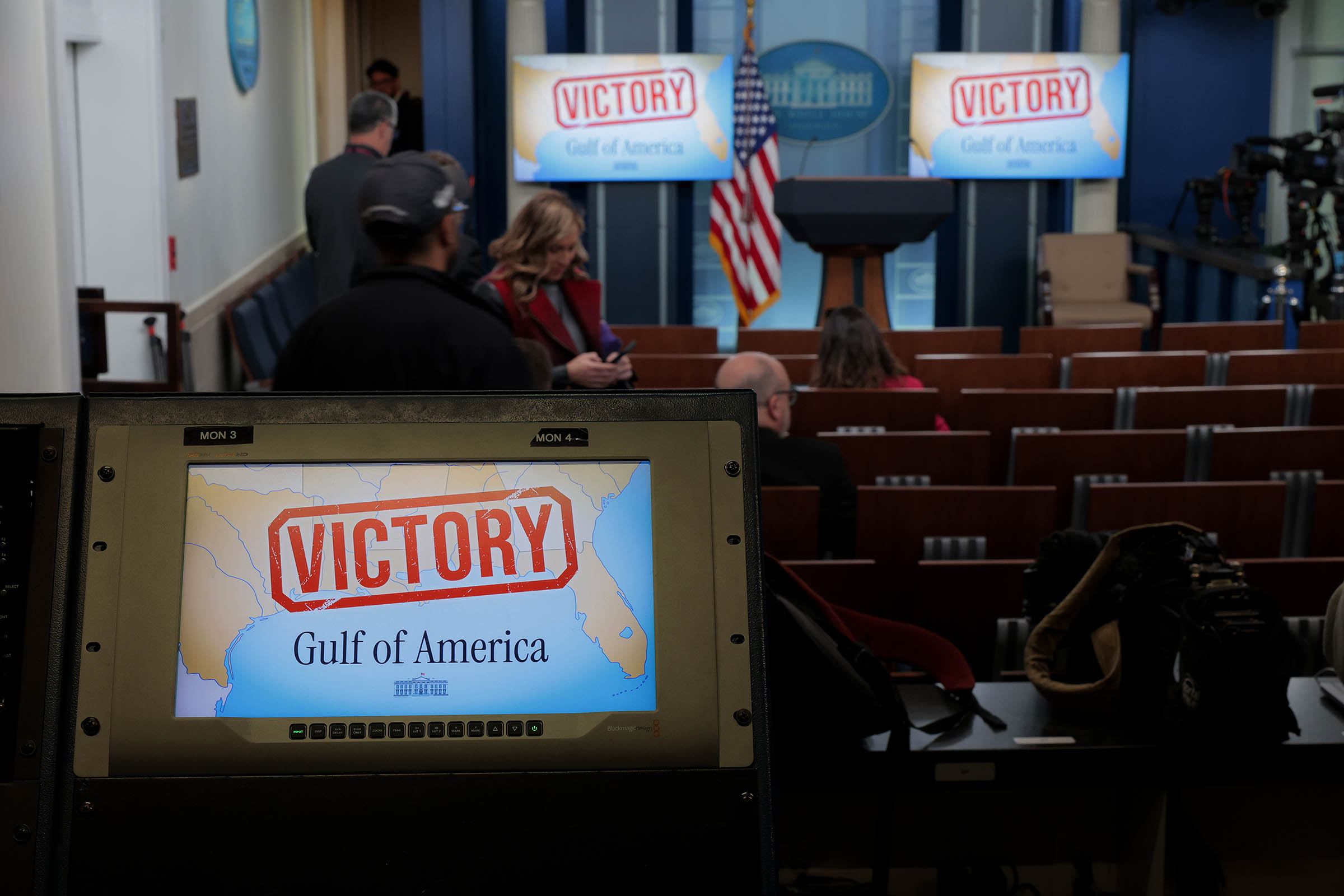 Judge rejects immediately restoring AP’s access to White House but urges government to reconsider