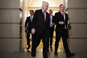 Trump comes to the Capitol to try to persuade a divided GOP to unify around his big tax cuts bill