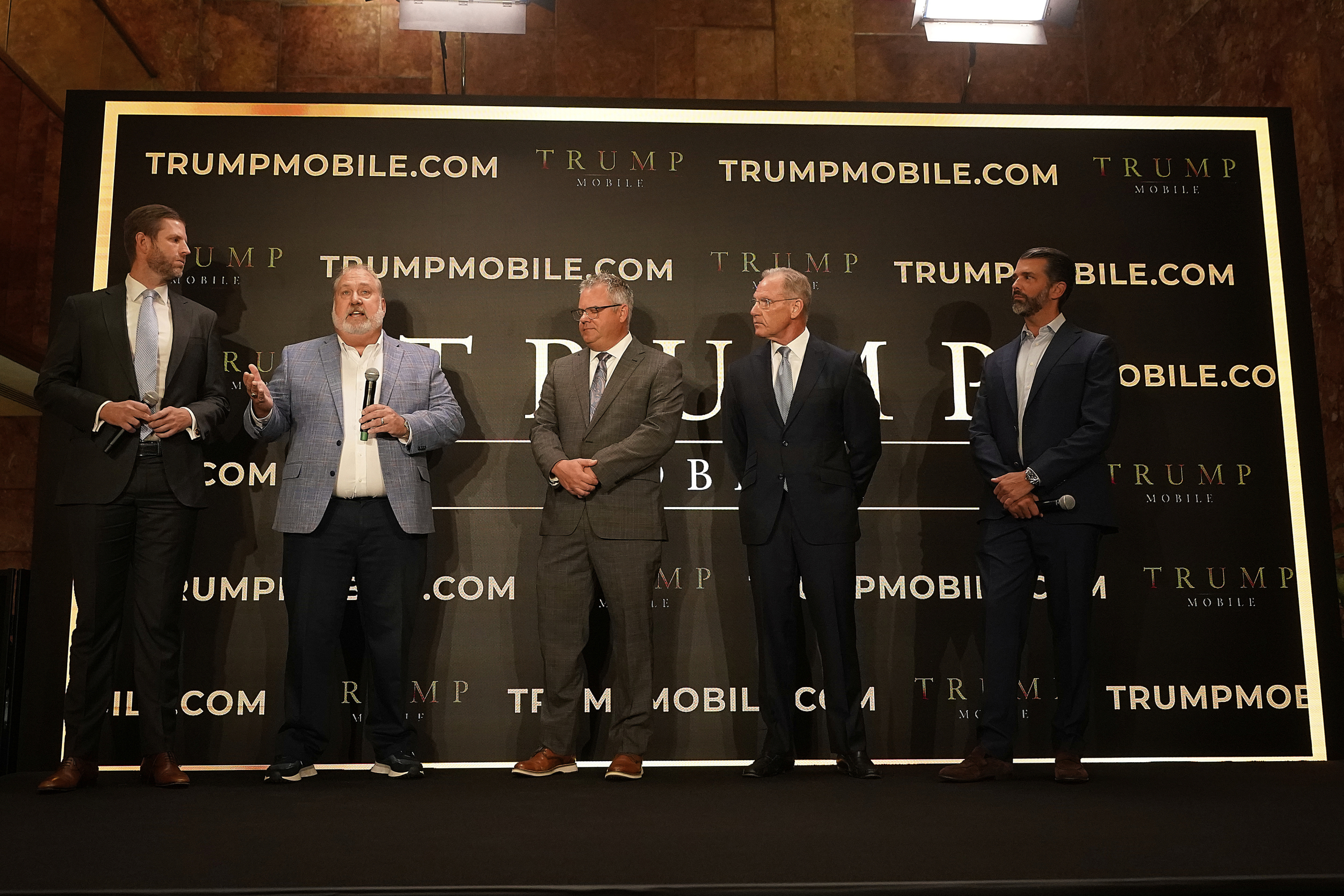 The Trump family’s next venture, a mobile phone company