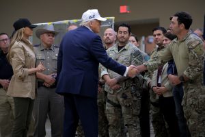 Trump tours Texas flood sites and defends officials as questions mount about response