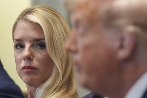 Furor over Epstein files sparks clash between Bondi and Bongino at the Justice Department