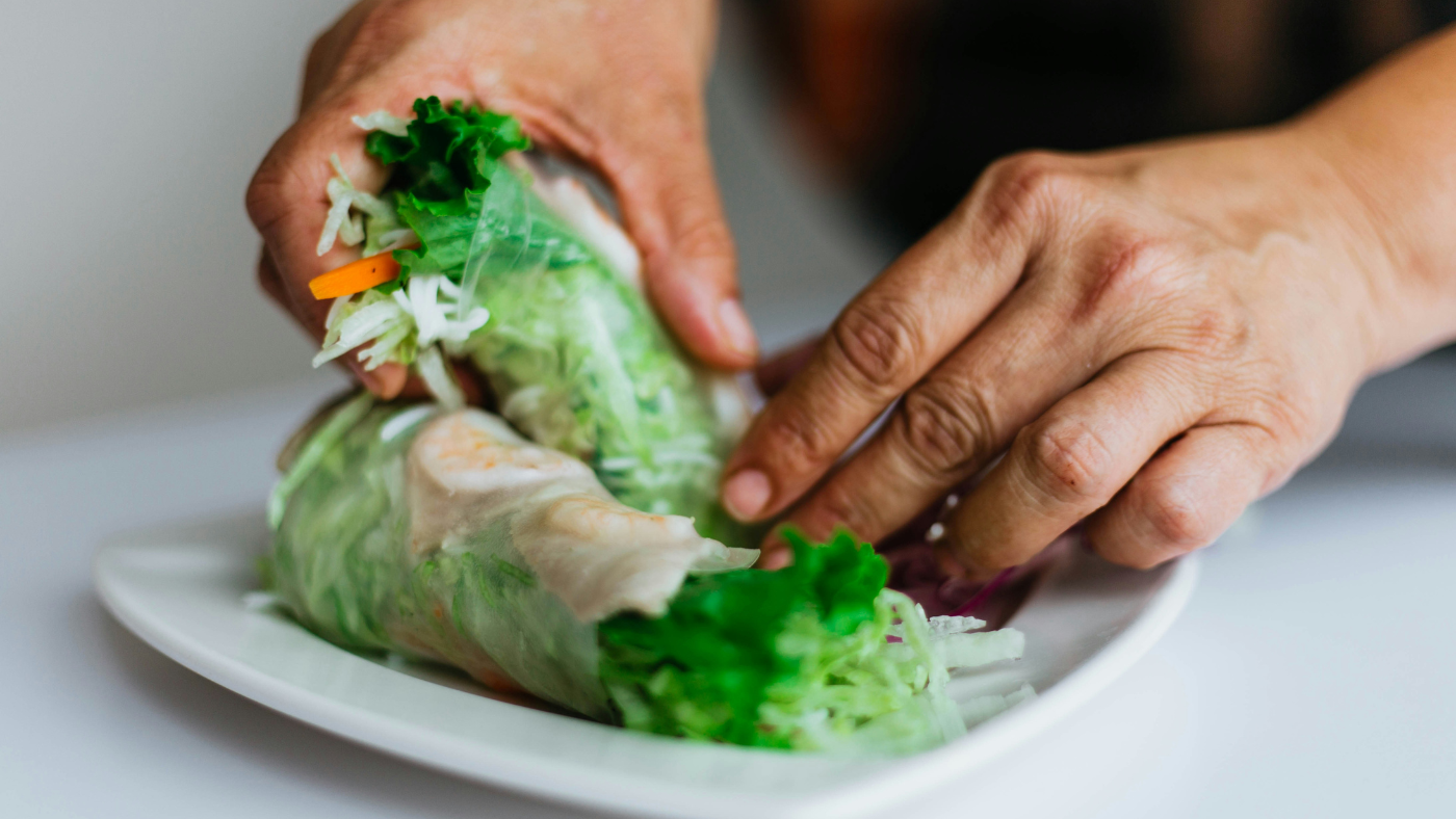 Lettuce Wrap Spring Rolls