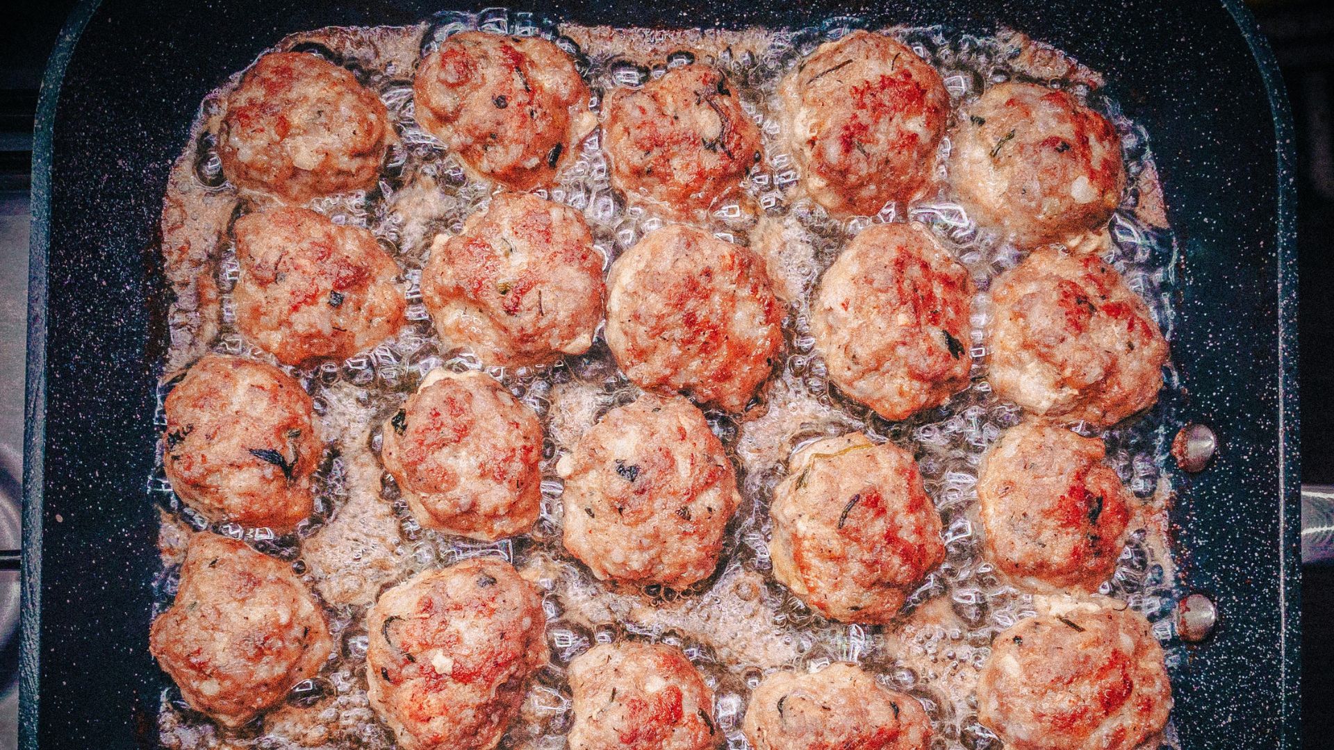 Turkey Meatballs with Cranberry Glaze