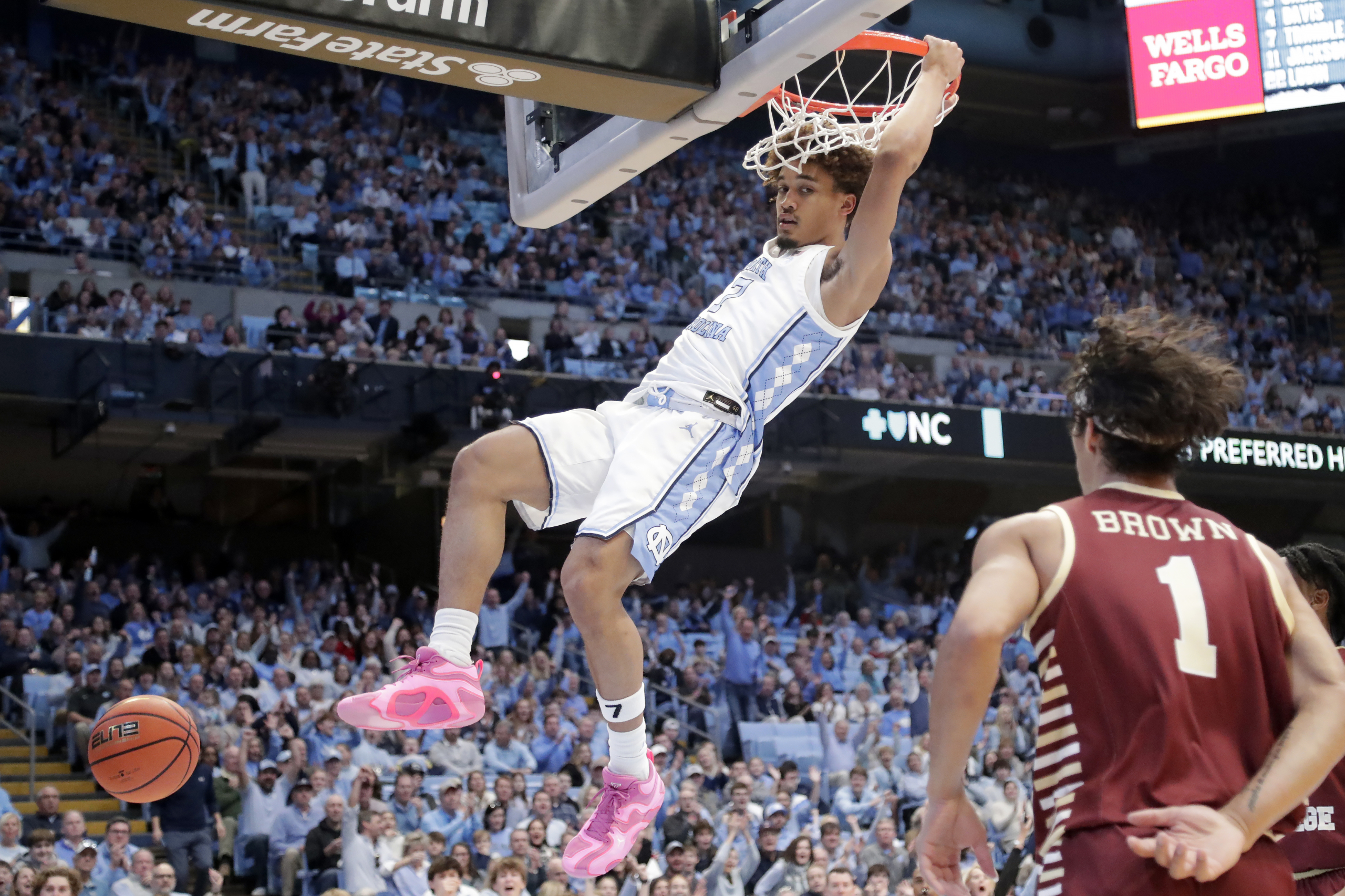 RJ Davis and Seth Trimble rescue North Carolina in 102-96 OT win over Boston College
