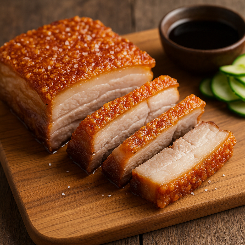Crisp Cantonese Pork Belly