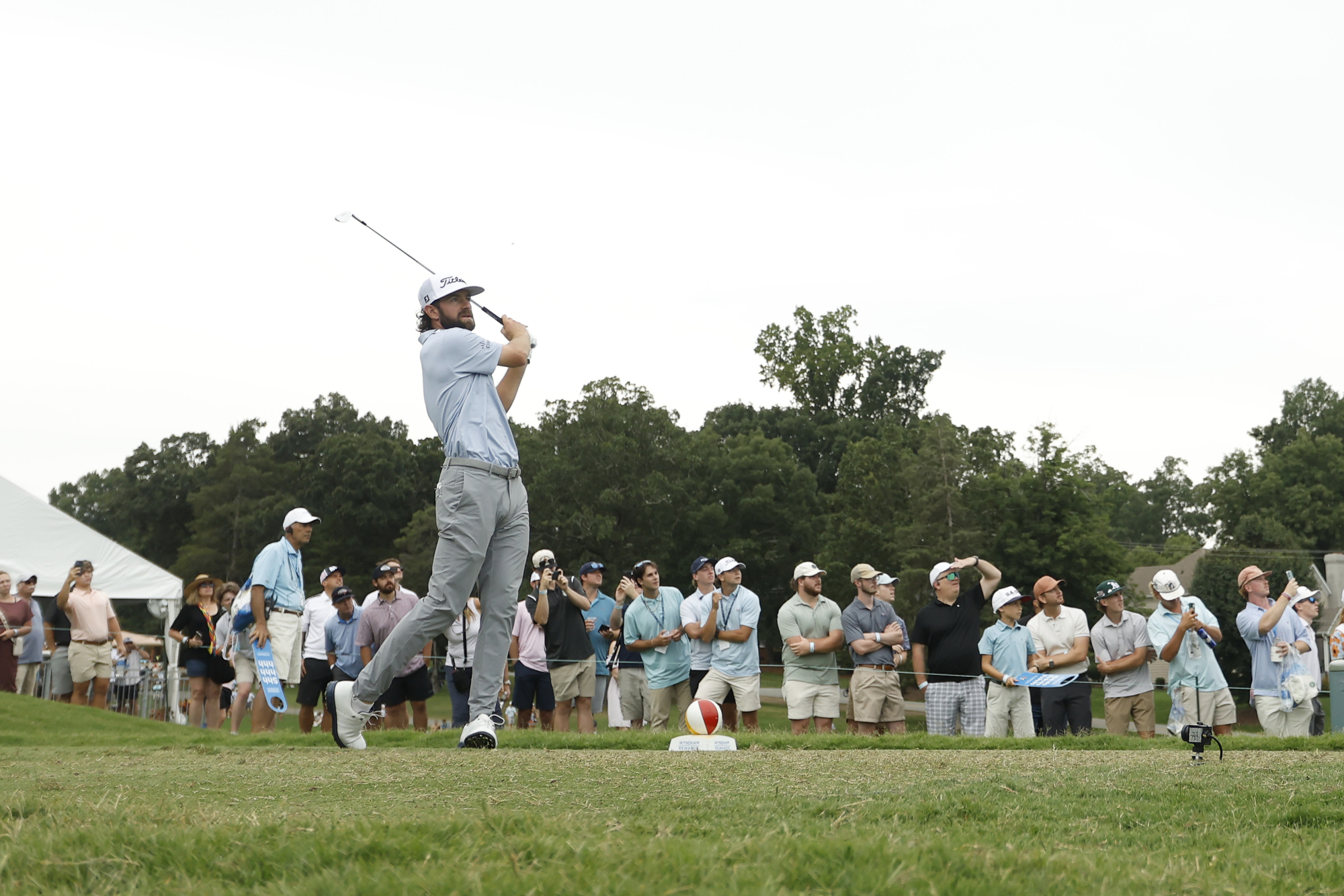 Cameron Young wins first PGA Tour title by demolishing field at Wyndham Championship