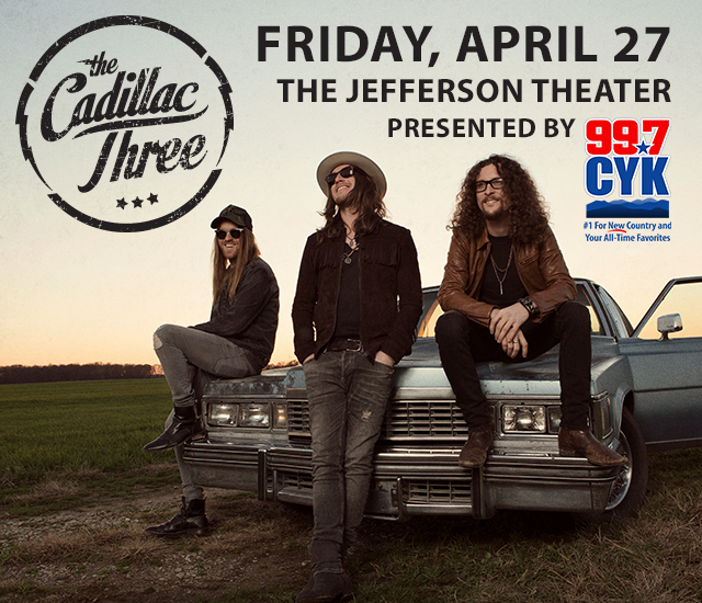 The Cadillac Three Are Coming to The Jefferson Theater