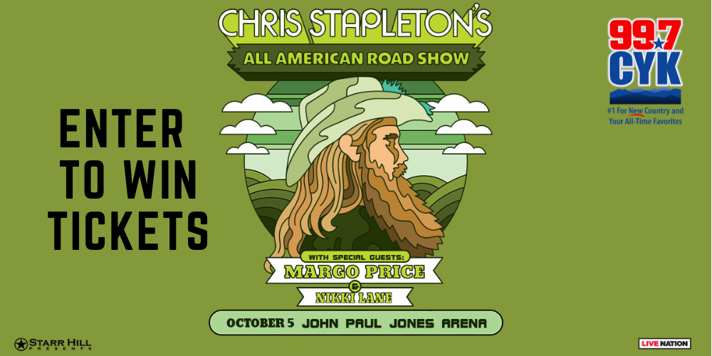 Chris Stapleton’s All-American Road Show: Thu • Oct 05 • 7:00 PM