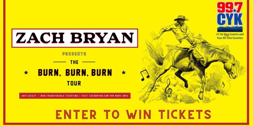 How to Win Our LAST PAIR of Zach Bryan Tickets on 99.7 CYK