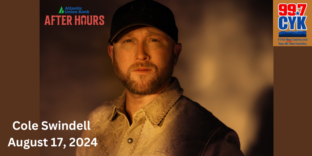 Cole Swindell-After Hours Concerts in Doswell- August 17, 2024 7:00 PM