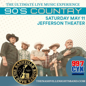 THE NASHVILLE NIGHTS BAND: THE ULTIMATE 90’S COUNTRY EXPERIENCE-SAT, MAY 11, 2024-