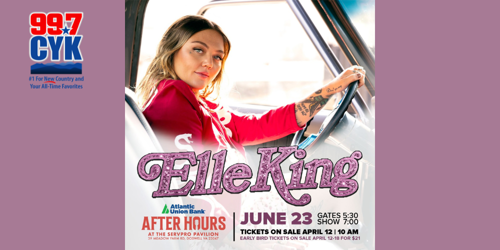 Elle King-Atlantic Union Bank After Hours-Sunday, June 23, 2024!