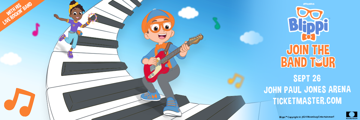 Blippi: Join The Band Tour- Thursday, Sep 26, at John Paul Jones Arena