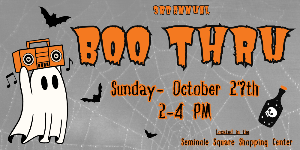 Boo Thru: Sunday October 27th