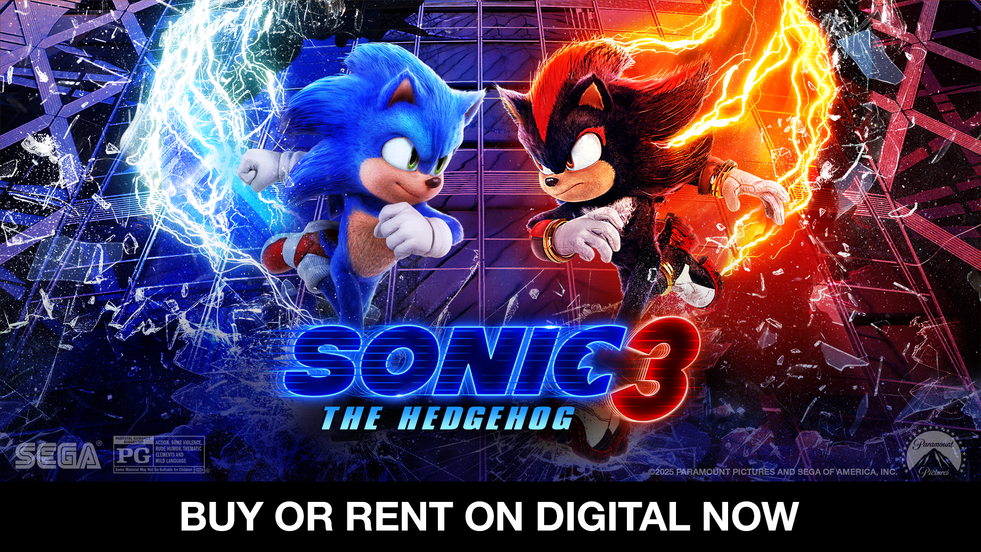Sonic The Hedgehog 3 on Digital