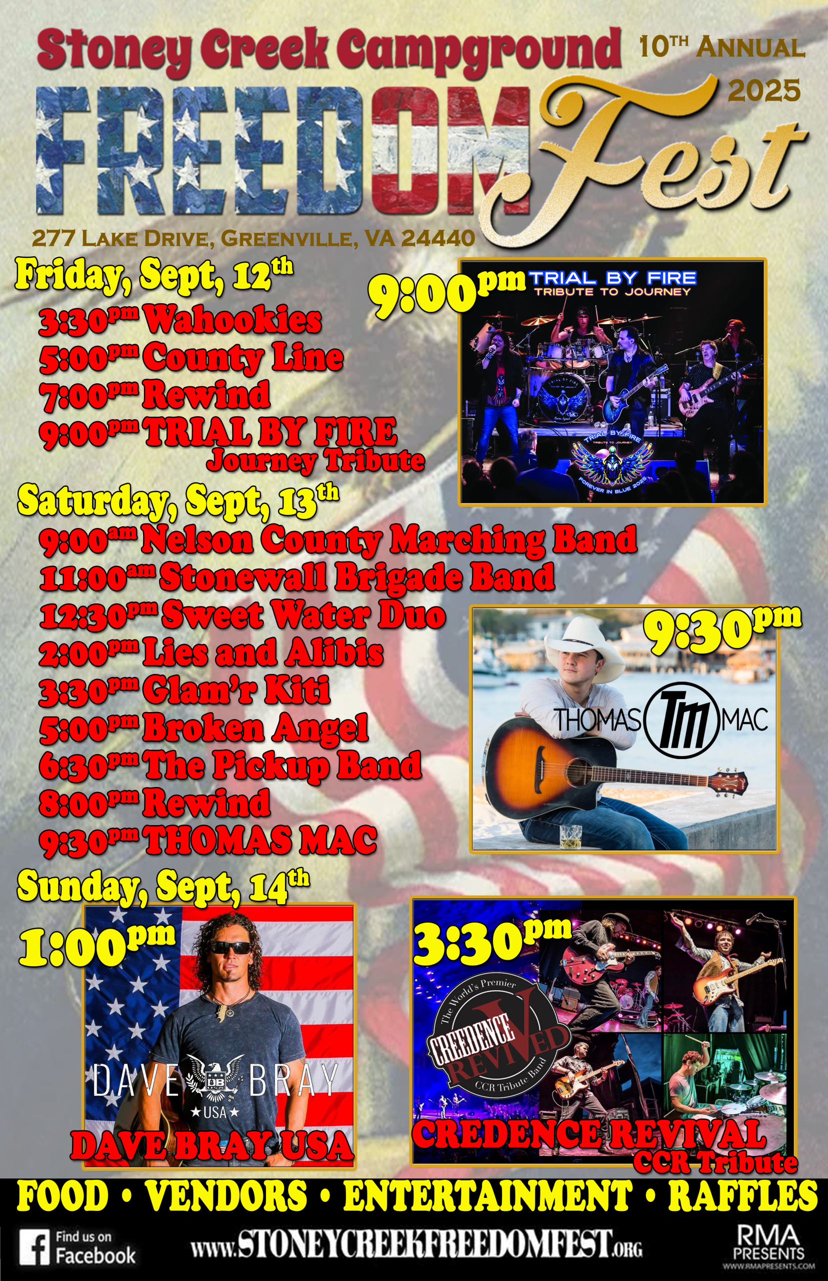 10th Annual Stoney Creek Campground Freedom Fest