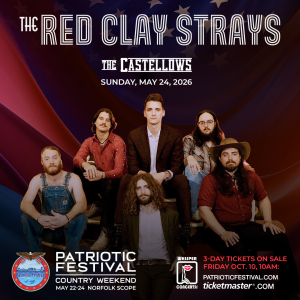 The Red Clay Strays | Patriotic Music Festival Day 3 | May 24th, 2026 | Norfolk Scope Arena