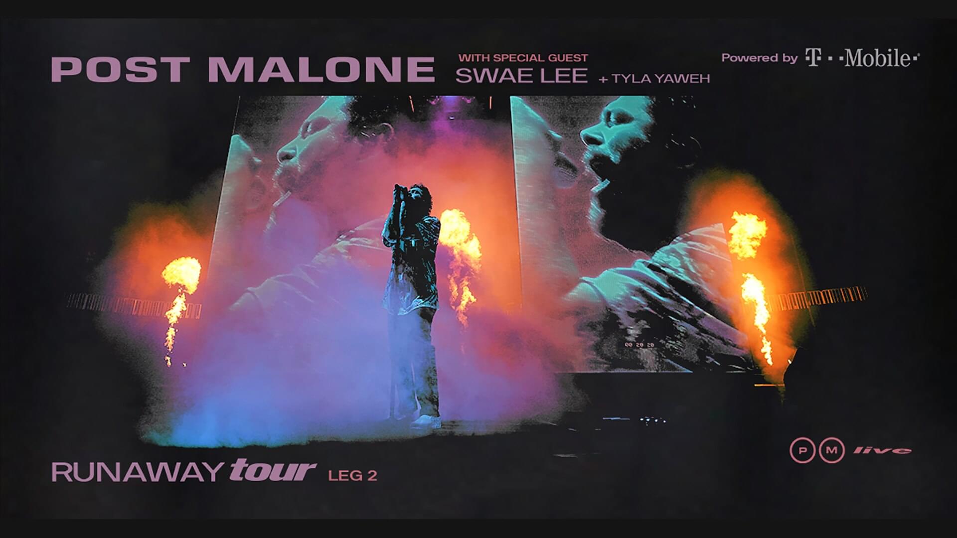 Post Malone — Runaway Tour (2/27) @ Capitol One Arena