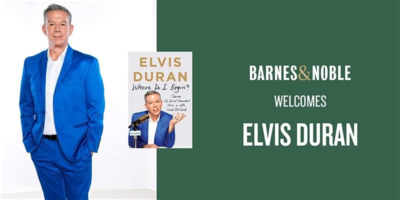 Elvis Duran at Barnes & Noble Chesterfield Town Center
