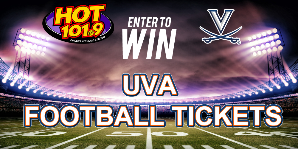 ENTER TO WIN UVA FOOTBALL TICKETS FROM HOT 101.9