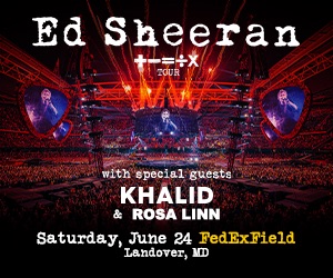 Ed Sheeran: Sat • Jun 24, 2023 • FedExField, Landover, MD