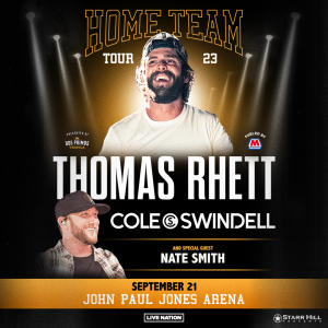Thomas Rhett Tickets at John Paul Jones Arena on September 21, 2023 