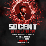 50 Cent: The Final Lap Tour- Tue • Aug 08 • 7:00 PM–Jiffy Lube Live, Bristow, VA