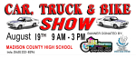 J and R’s 8th Annual Car, Truck and Bike Show: August 19th • 9am – 3pm