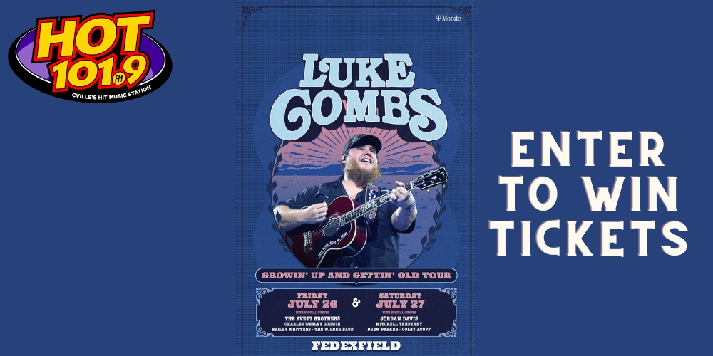 ENTER TO WIN: LUKE COMBS TICKETS