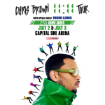 Chris Brown – The 11:11 Tour- Tue • Jul 02 • 7:30 PM at Capital One Arena, Washington, DC