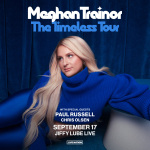 Meghan Trainor is bringing The Timeless Tour to Jiffy Lube Live on September 17