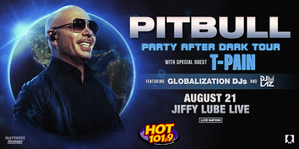 ENTER TO WIN: PITBULL TICKETS 8/21