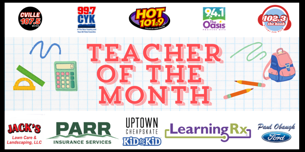 Nominate Your Teacher TODAY!