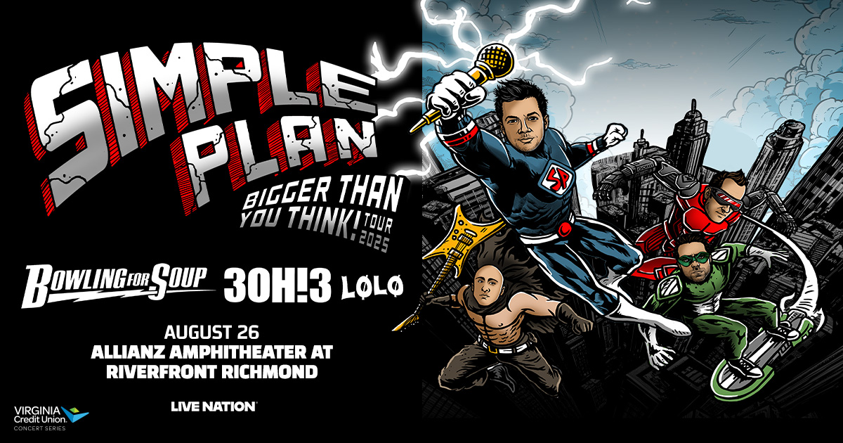 ENTER TO WIN TICKETS: Simple Plan