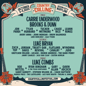 COUNTRY CALLING in Ocean City, Maryland-October 3-5th!
