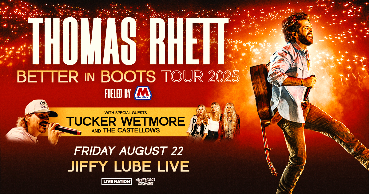 ENTER TO WIN: THOMAS RHETT TICKETS