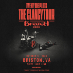 TWENTY ONE PILOTS – THE CLANCY TOUR: BREACH 2025 comes to Jiffy Lube Live on October 5.