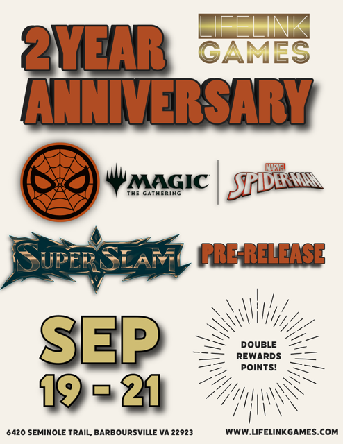 2 Year Anniversary of Lifelink Games
